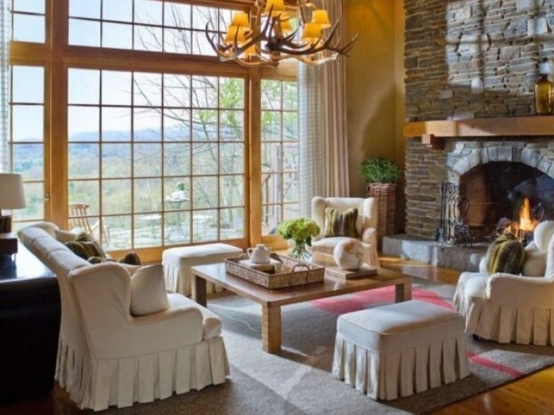 The luxurious abode is found tucked away within 300 acres of countryside in Barnard, Vermont / ©Twin Farms